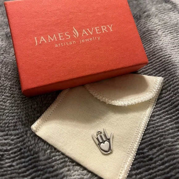 James avery sign of shop love charm